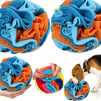 Interactive Felt Ball Dog Toy – Mental Stimulation & Nose Work
