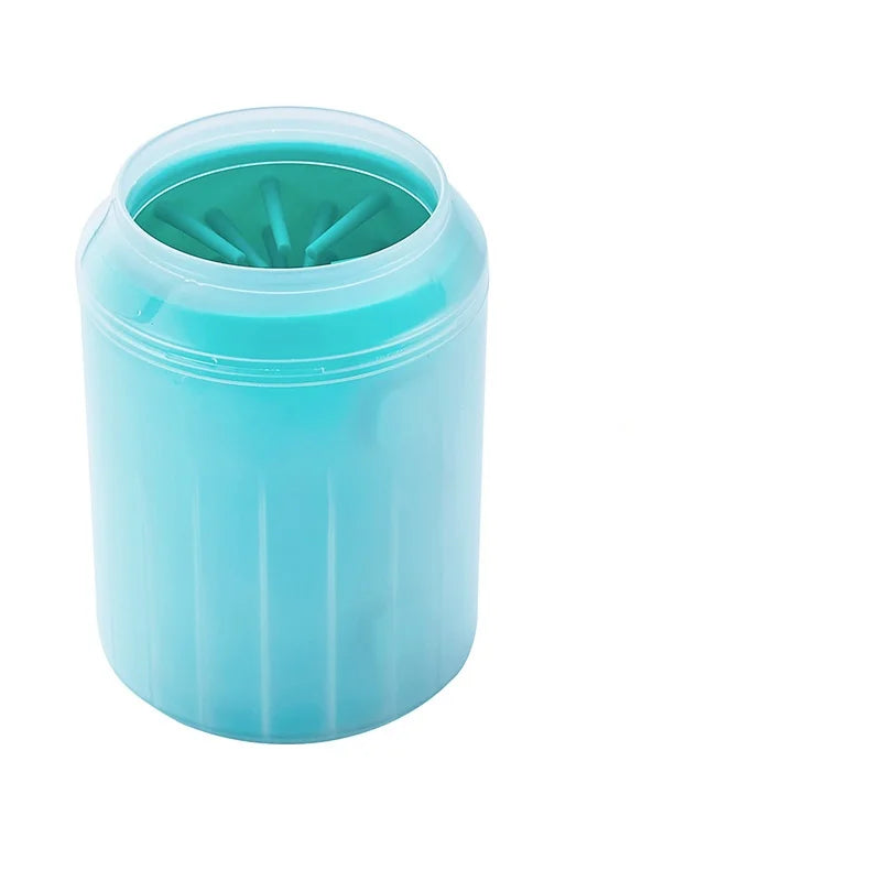 Portable Dog Paw Cleaner Cup – Soft Silicone Paw Washer for Muddy Paws