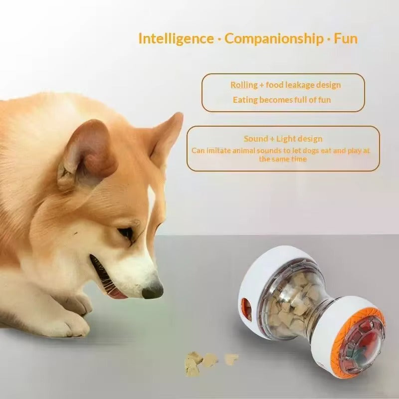 Interactive Dog Treat Dispenser Ball – Durable Puzzle Chew Toy
