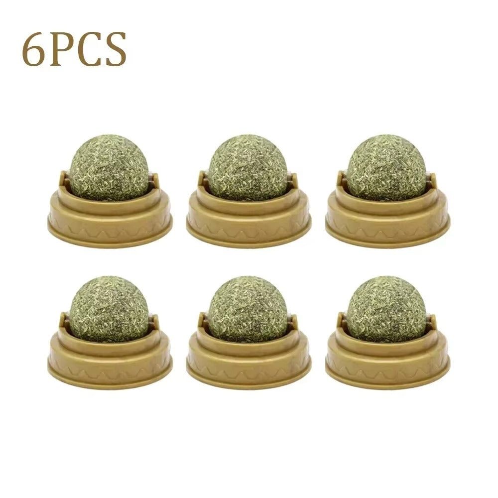 Catnip Lick Ball Toy for Cats